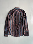 KENZO - 2000s FRENCH CUFFS STRIPED SHIRT