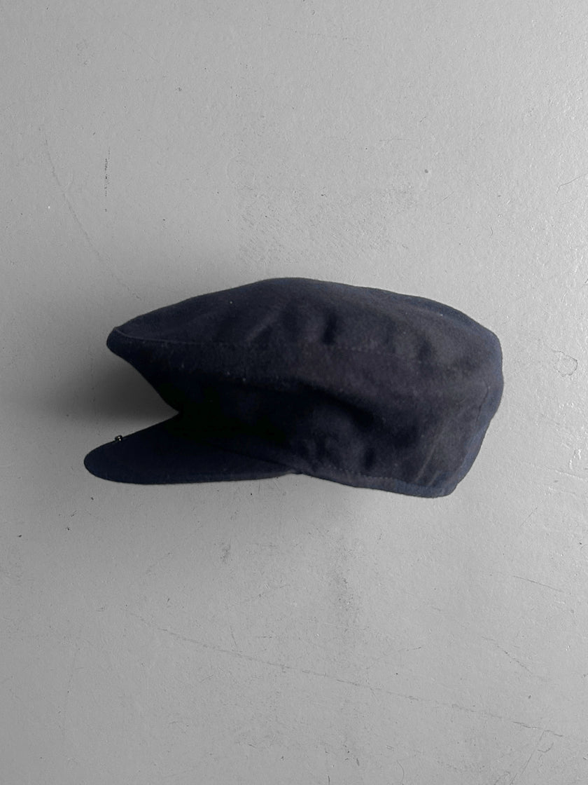 GIORGIO ARMANI - 1980s WOOL FLAT CAP