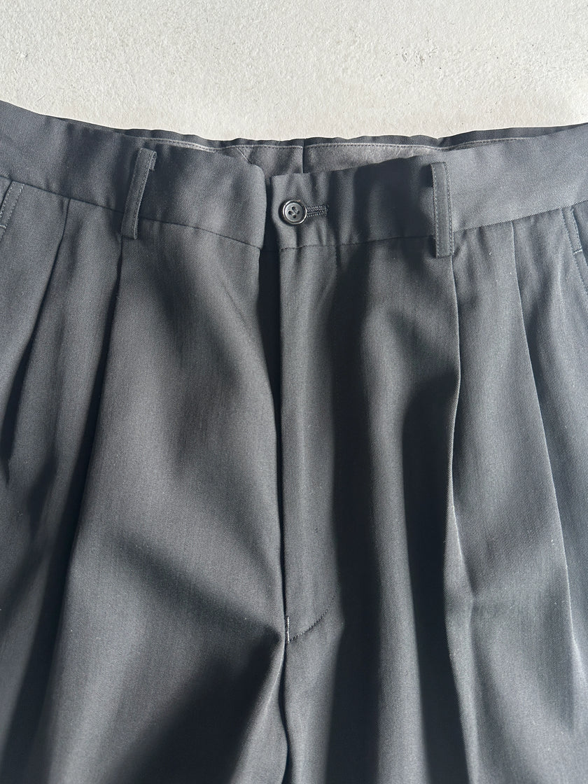 COMME DES GARÇONS - A/W 1998 FRONT PLEATS TAILORED TROUSERS