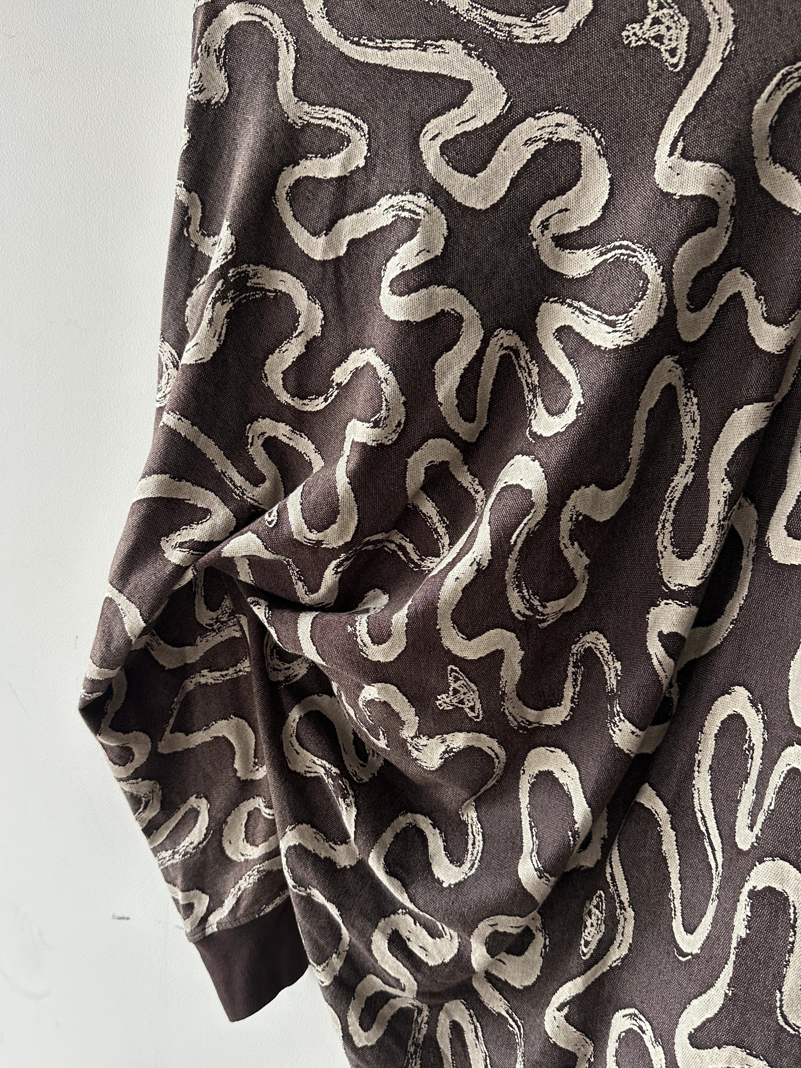VIVIENNE WESTWOOD MAN - S/S 2023 ASYMMETRICAL SCULPTURAL CARDIGAN