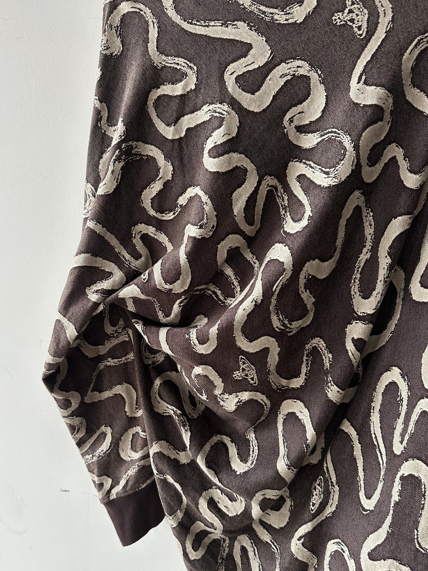VIVIENNE WESTWOOD MAN - S/S 2023 ASYMMETRICAL SCULPTURAL CARDIGAN