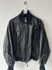 KANSAI YAMAMOTO - 1990s LEATHER BOMBER JACKET