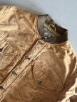ARMANI JEANS 1990s STITCHED DETAILS BOMBER JACKET
