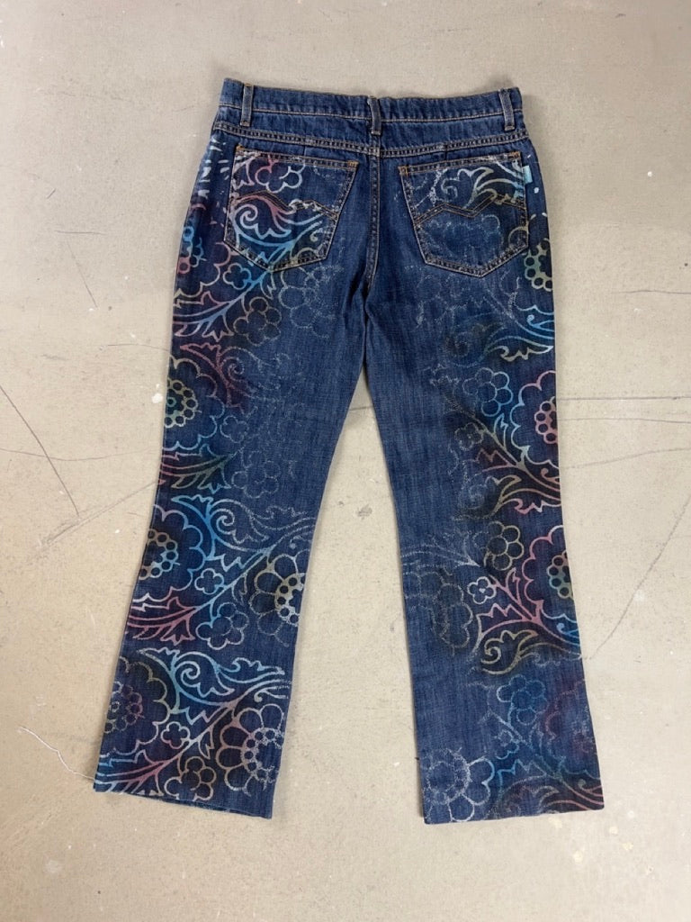 MISSONI - 2000s FLORAL PRINT JEANS