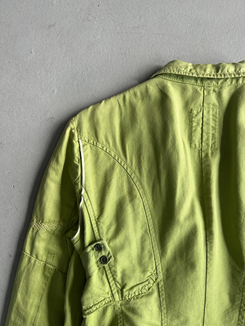 MARITHÉ + FRANÇOIS GIRBAUD - S/S 2006 TIE FRONT COTTON BLAZER