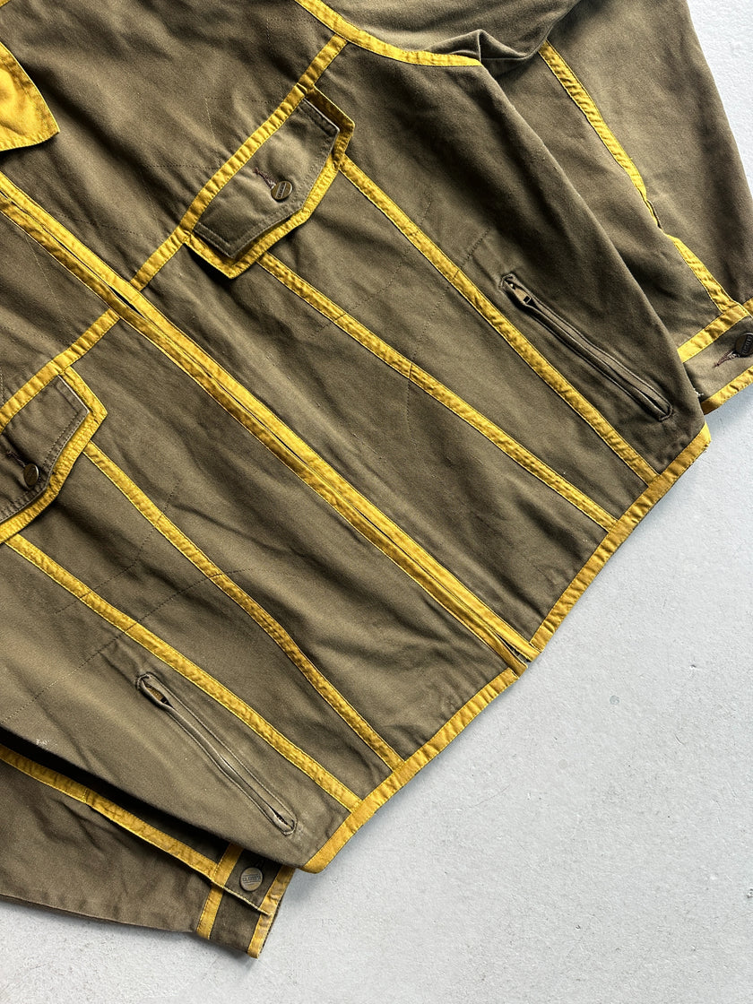 MARITHÉ + FRANÇOIS GIRBAUD X CLOSED - 1980s BOMBER JACKET WITH CONTRASTING PIPING