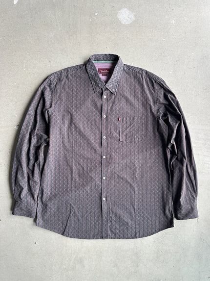 MARLBORO CLASSICS - 1990s PRINTED LONG SLEEVE SHIRT