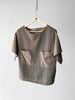 ICEBERG BY JC DE CASTELBAJAC 1980s HYBRID KNIT NYLON T-SHIRT