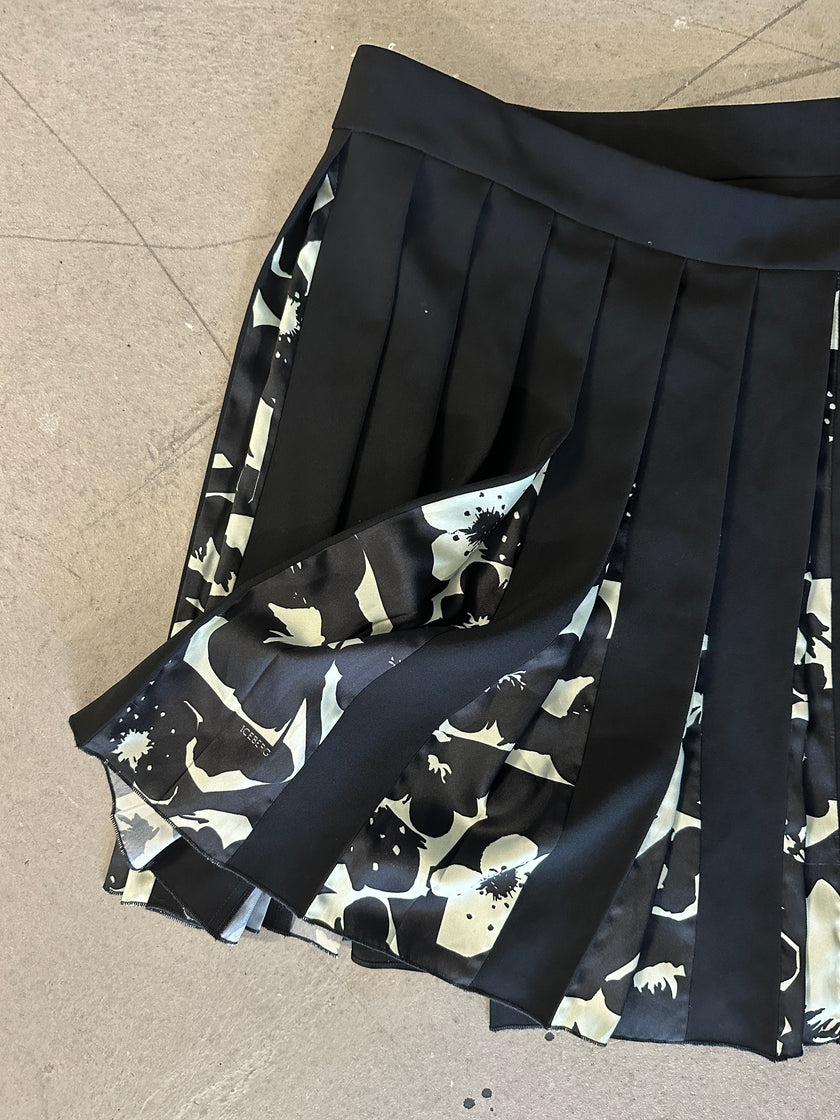 ICEBERG- F/W 2018 FLORAL PLEATED SKIRT