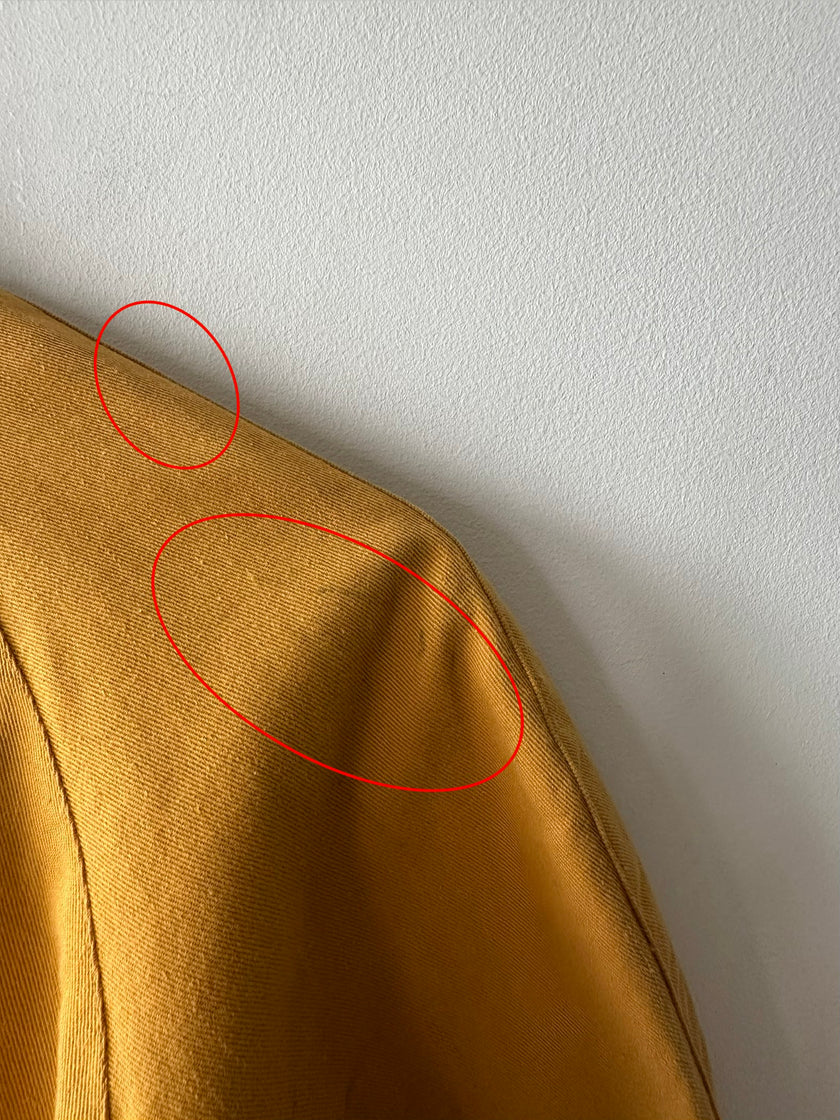 ISSEY MIYAKE - 1970s BOXY FIT ASYMMETRIC FRONT JACKET