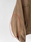 VALENTINO - 1980s CROP FIT JACKET WITH BRUSHED PILE LINING