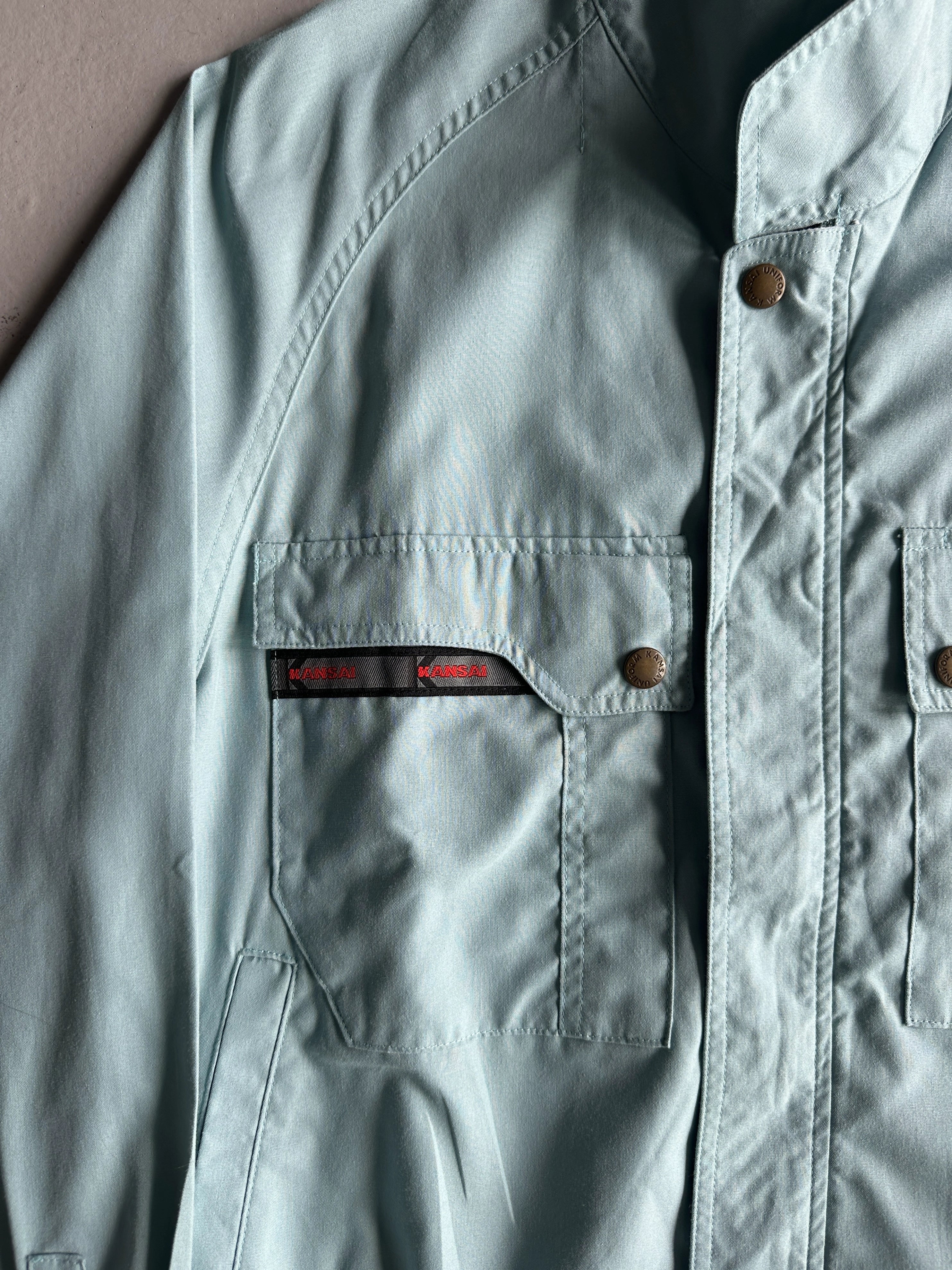 KANSAI YAMAMOTO UNIFORM - 1990s UTILITY BOMBER JACKET