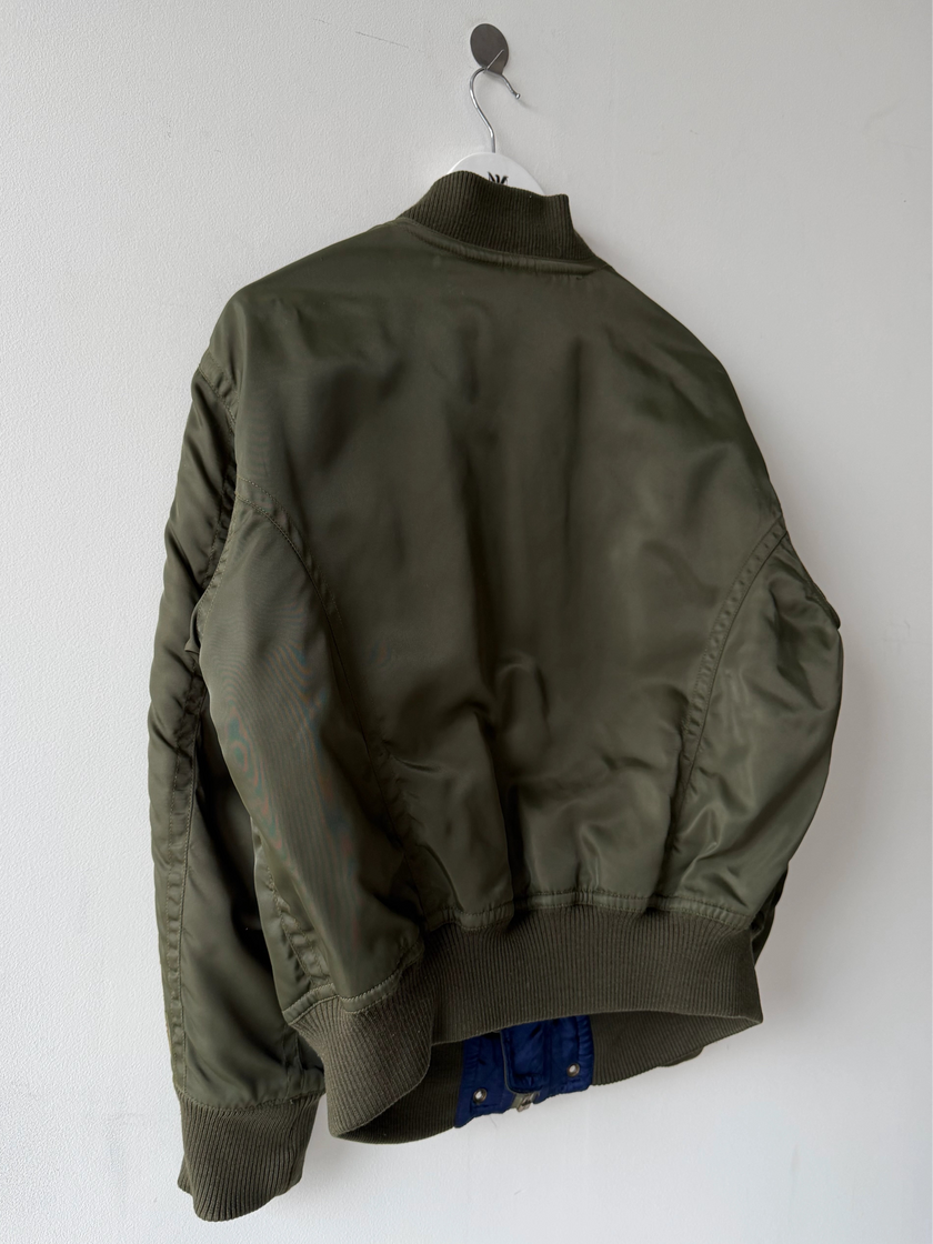 ISSEY MIYAKE HAI - 1980s NYLON BOMBER JACKET
