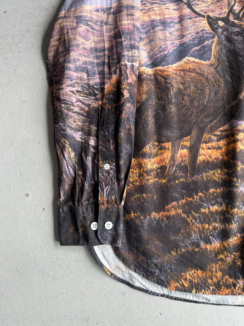 STELLA McCARTNEY - F/W 2018 PRINTED LONG SLEEVE SHIRT