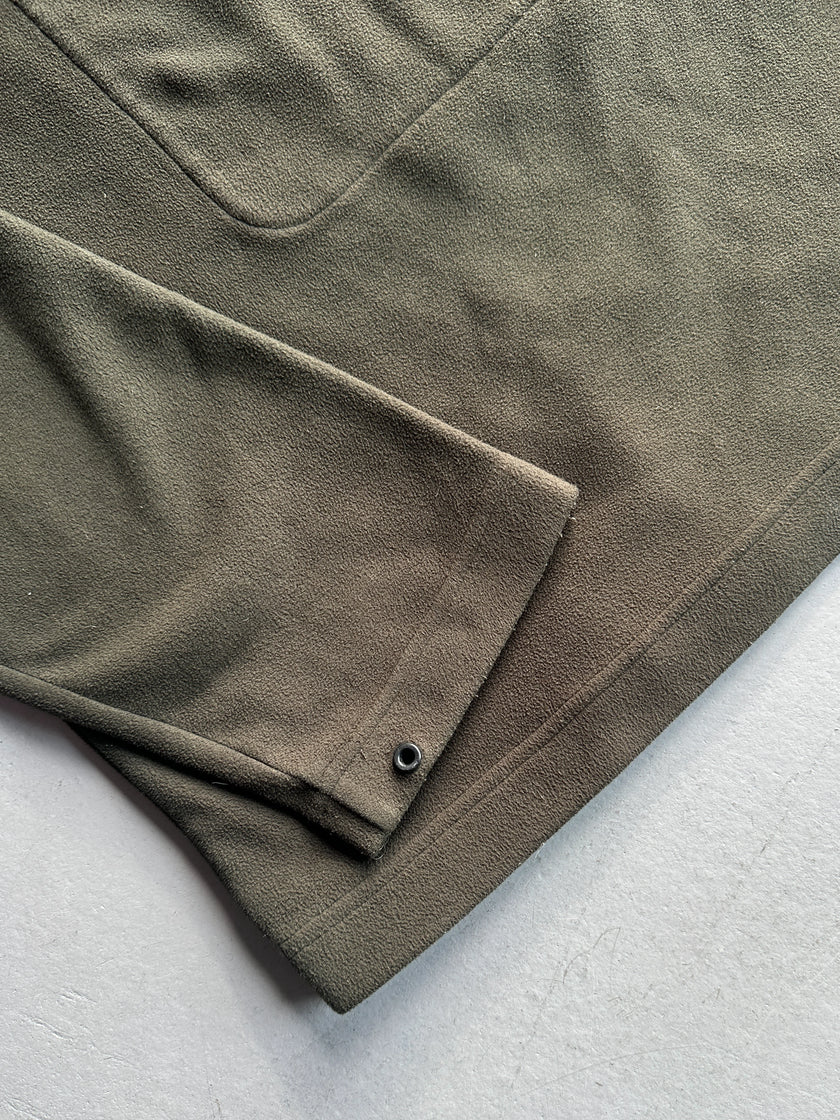 GIANFRANCO FERRÉ SPORT - 1990s SAMPLE FLEECE WITH CONTRASTING NYLON COLLAR