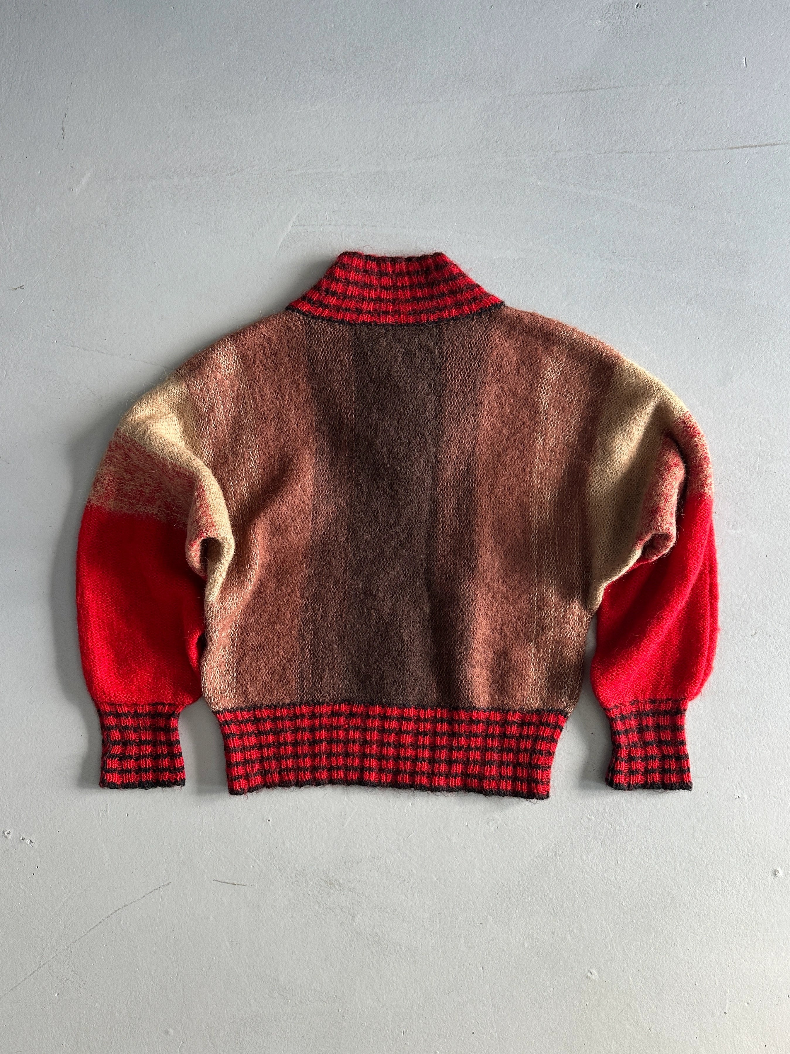 KANSAI YAMAMOTO - 1980s V NECK BOXY FIT JUMPER