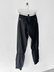 DSQUARED2 - late 1990s COATED TROUSERS WITH GATHERED DETAILS