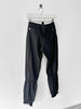 DSQUARED2 - late 1990s COATED TROUSERS WITH GATHERED DETAILS