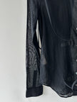 HUSSEIN CHALAYAN - S/S 2002 SEMI TRANSPARENT SHIRT