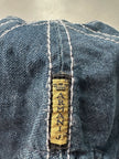 ARMANI JEANS- 1990s 2 IN 1 VISOR DENIM HAT