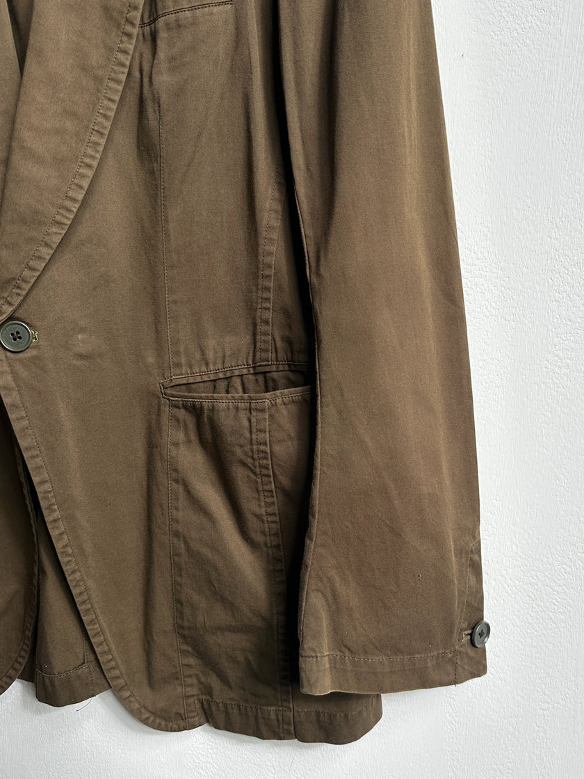 YOHJI YAMAMOTO Y'S - S/S 2007 PANELED COTTON BLAZER