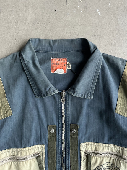 DIESEL - 1980s DISTRESSED CARGO JACKET