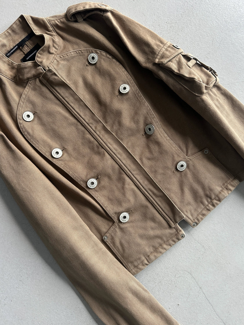 GAETANO NAVARRA - S/S 2006 CROP FIT DOUBLE BREASTED JACKET