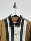 DIESEL - early 2000s CROP FIT JACKET WITH CONTRASTING STITCHING DETAILS