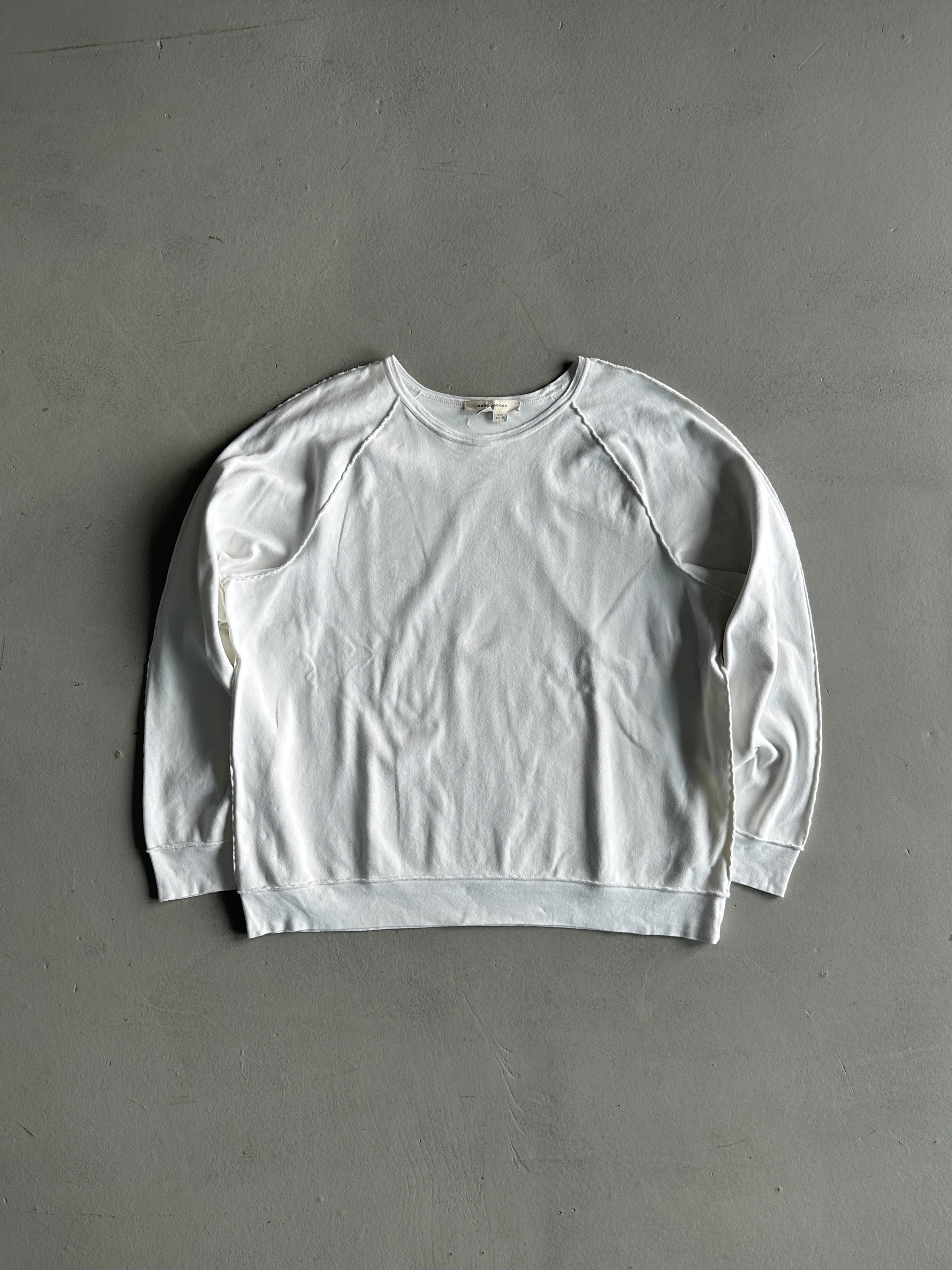 MARC JACOBS - 1990s RAW SEAMS SWEATER