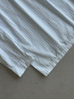 COMME DES GARÇONS - F/W 2009 OVERSIZED STRIPED SHIRT WITH ZIP CONTRASTING PANEL