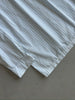 COMME DES GARÇONS - F/W 2009 OVERSIZED STRIPED SHIRT WITH ZIP CONTRASTING PANEL
