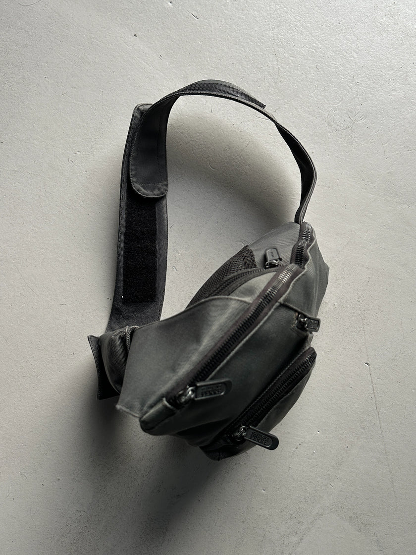 GIANFRANCO FERRÉ - 1990s SLING BAG WITH VELCRO STRAP POUCH