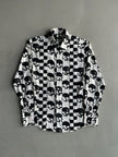 COMME DES GARÇONS SHIRT - S/S 2011 ALL OVER SKULL PRINT LONG SLEEVE SHIRT
