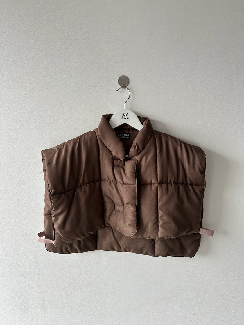KANSAI YAMAMOTO - late 1990s CROP FIT QUILTED VEST