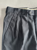 1990s PINSTRIPED FRONT PLEATS TAILORED TROUSERS