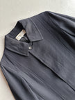 COMME DES GARÇONS - F/W 2003 MID LENGTH COAT WITH BOW DETAILS AT HEM