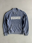 DSQUARED2 - A/W 2012 DISTRESSED SWEATER WITH KNITTED COLLAR