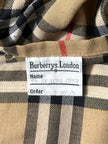 BURBERRYS - 1970s DOUBLE BREASTED LONG TRENCH COAT