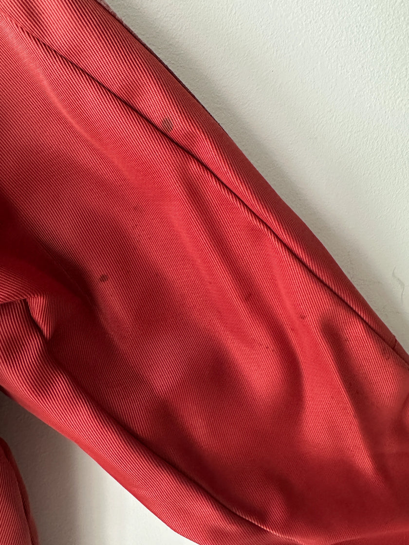 DIESEL - 1990s NYLON AND LEATHER RACER JACKET