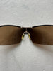 MAX MARA - 2000s SHIELD SUNGLASSES