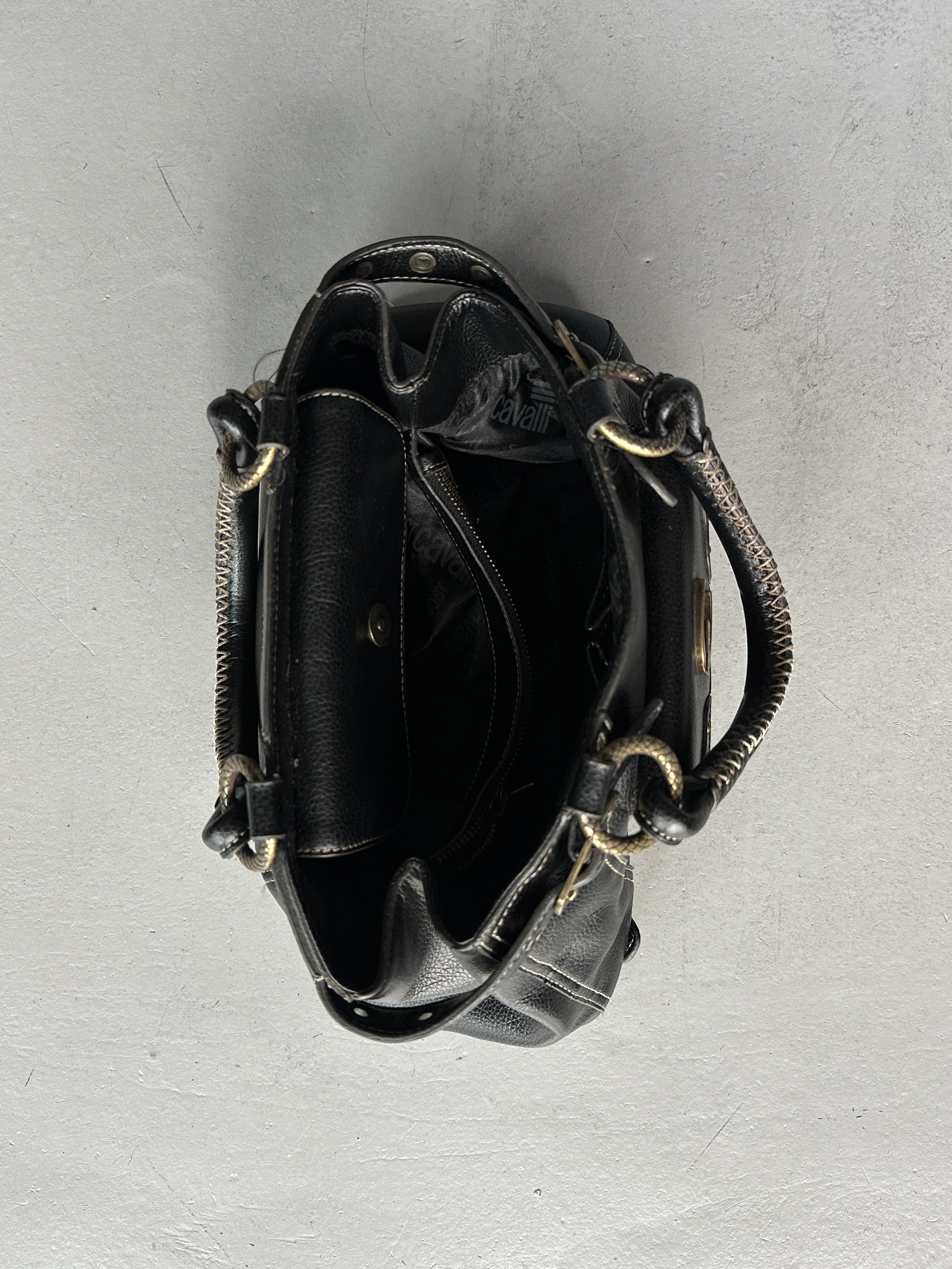 JUST CAVALLI  - F/W 2006 HANDBAG WITH BUCKLE SIDE STRAPS