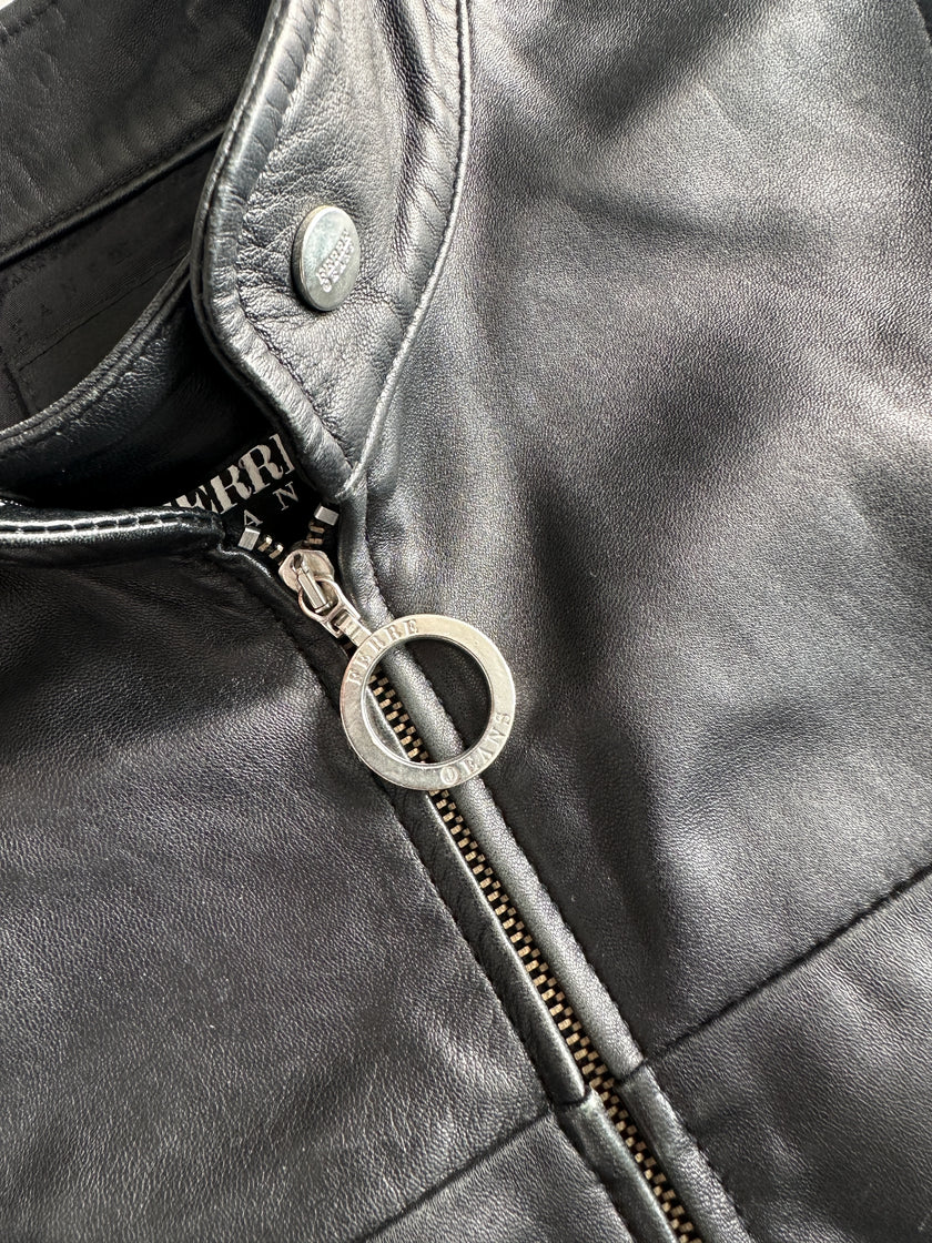 GIANFRANCO FERRÉ - 1990s BIKER LEATHER JACKET