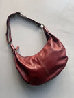 1990s LEATHER LARGE HOBO BAG