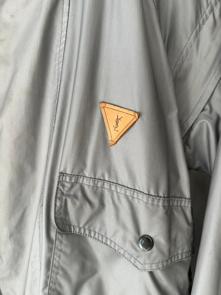 YVES SAINT LAURENT - 1990s 2 IN 1 BOMBER JACKET GILET