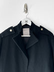 YOHJI YAMAMOTO - F/W 2006 WOOL JACKET WITH DECONSTRUCTED HEM