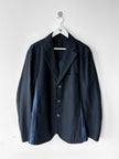 ISSEY MIYAKE - S/S 2014 BLAZER WITH CONTRASTING PANEL AT SIDE AND BACK