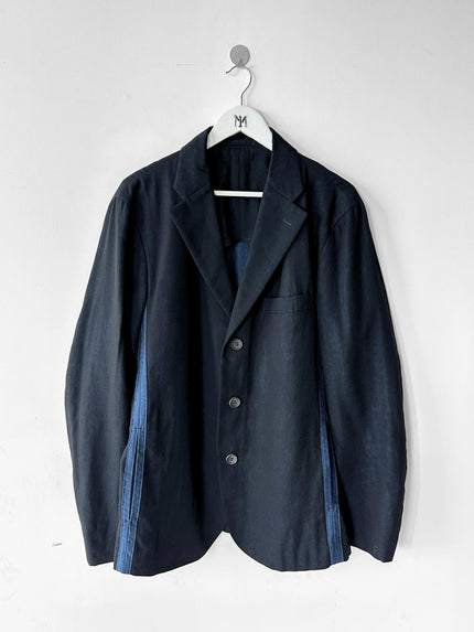 ISSEY MIYAKE - S/S 2014 BLAZER WITH CONTRASTING PANEL AT SIDE AND BACK