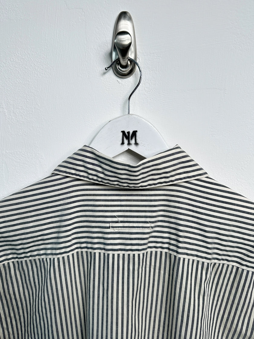 JEAN PAUL GAULTIER - 1990s RELAXED FIT STRIPED SHACKET