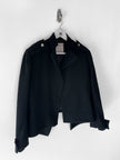 YOHJI YAMAMOTO - F/W 2006 WOOL JACKET WITH DECONSTRUCTED HEM