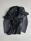 COMME DES GARÇONS - A/W 2003 ASYMMETRIC PANELED BLAZER WITH ZIP DETAIL